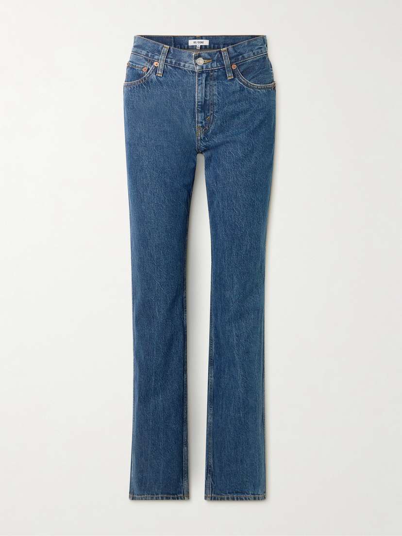 RE/DONE 90s High-rise Straight-leg Jeans