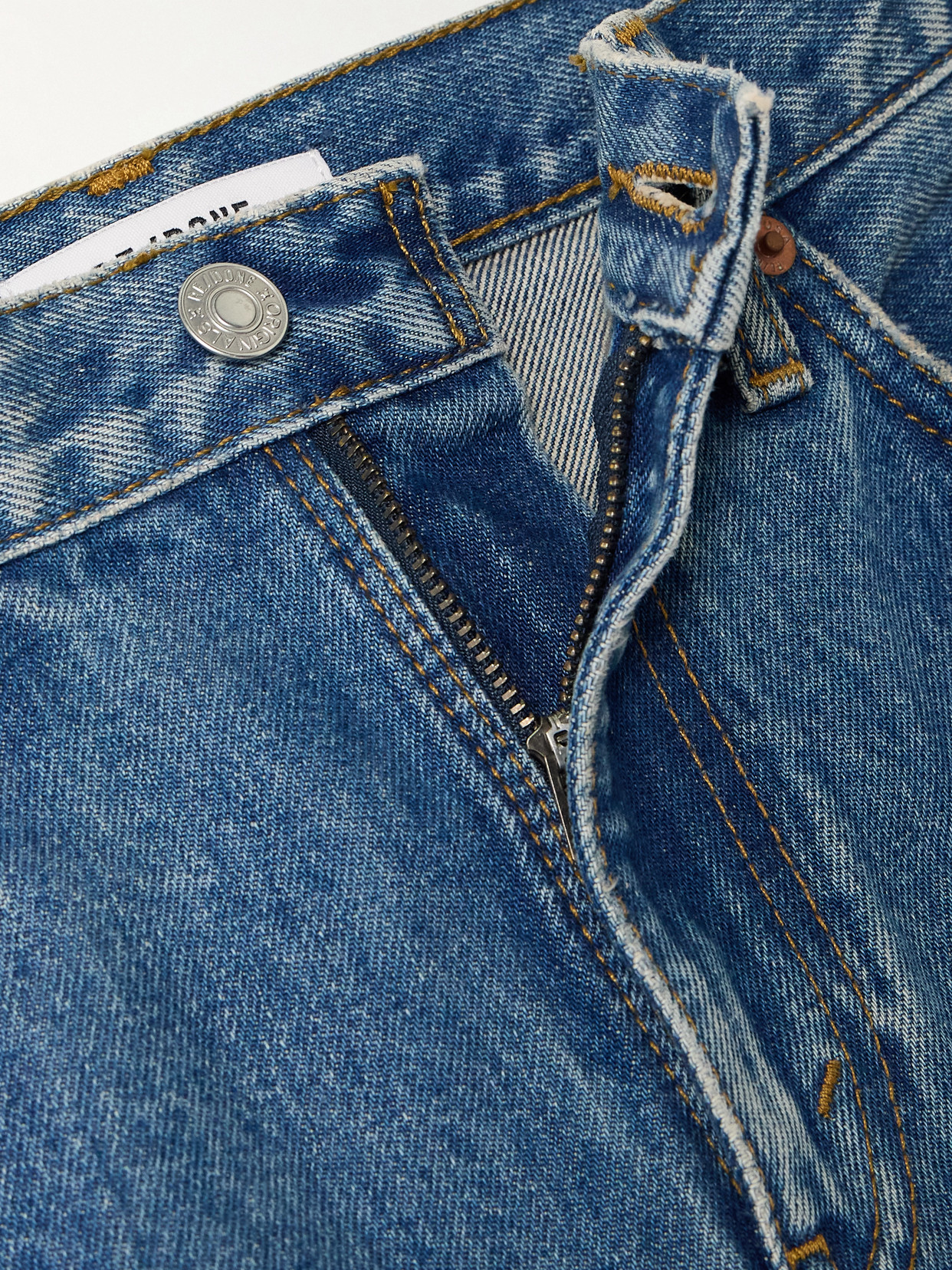 Re/Done - The Ollie High-Rise Straight-Leg Organic Jeans