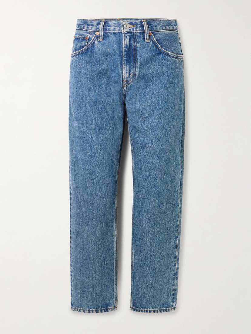 RE/DONE The Ollie High-rise Straight-leg Organic Jeans