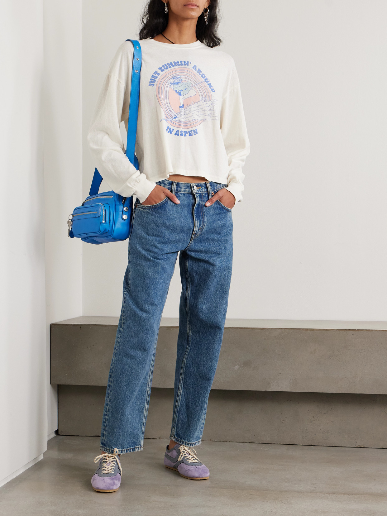 Re/Done - The Ollie High-Rise Straight-Leg Organic Jeans