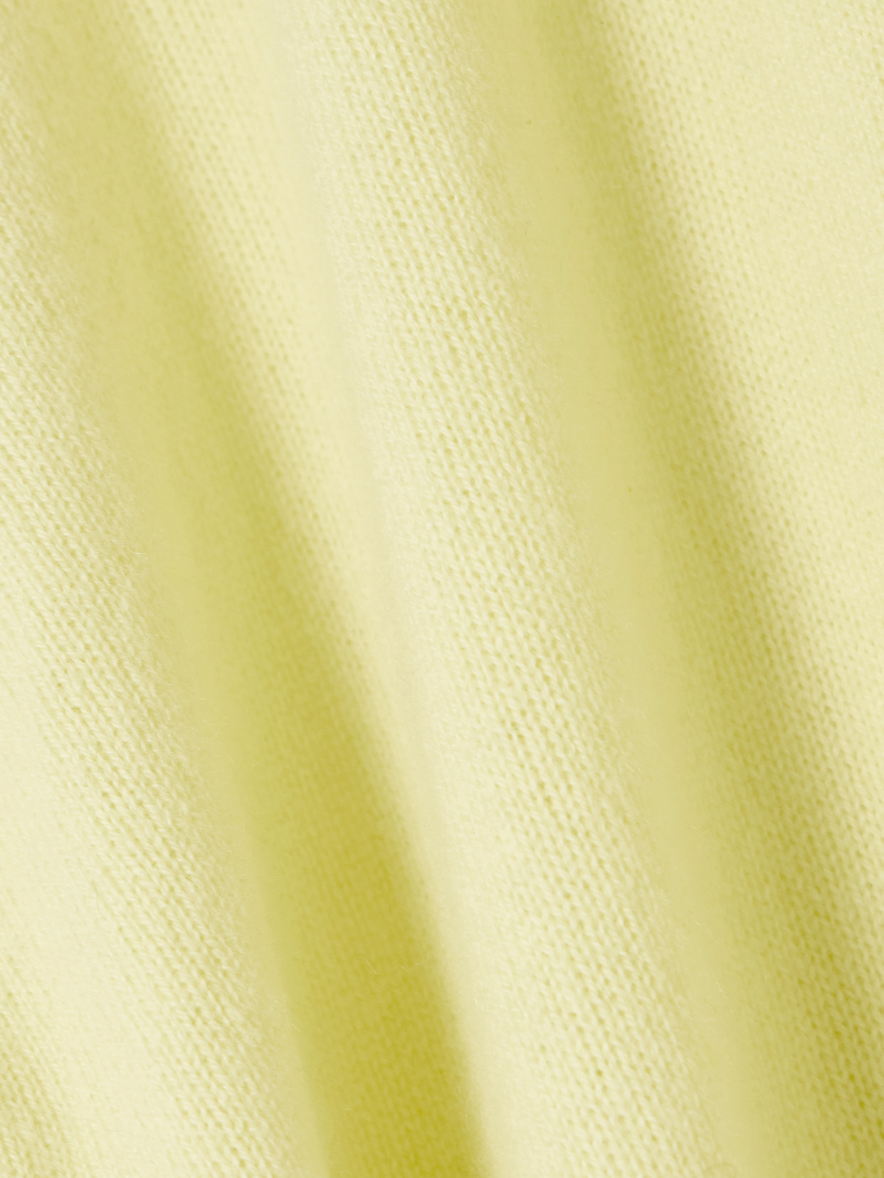 Re/done Frayed Cashmere Sweater In Yellow