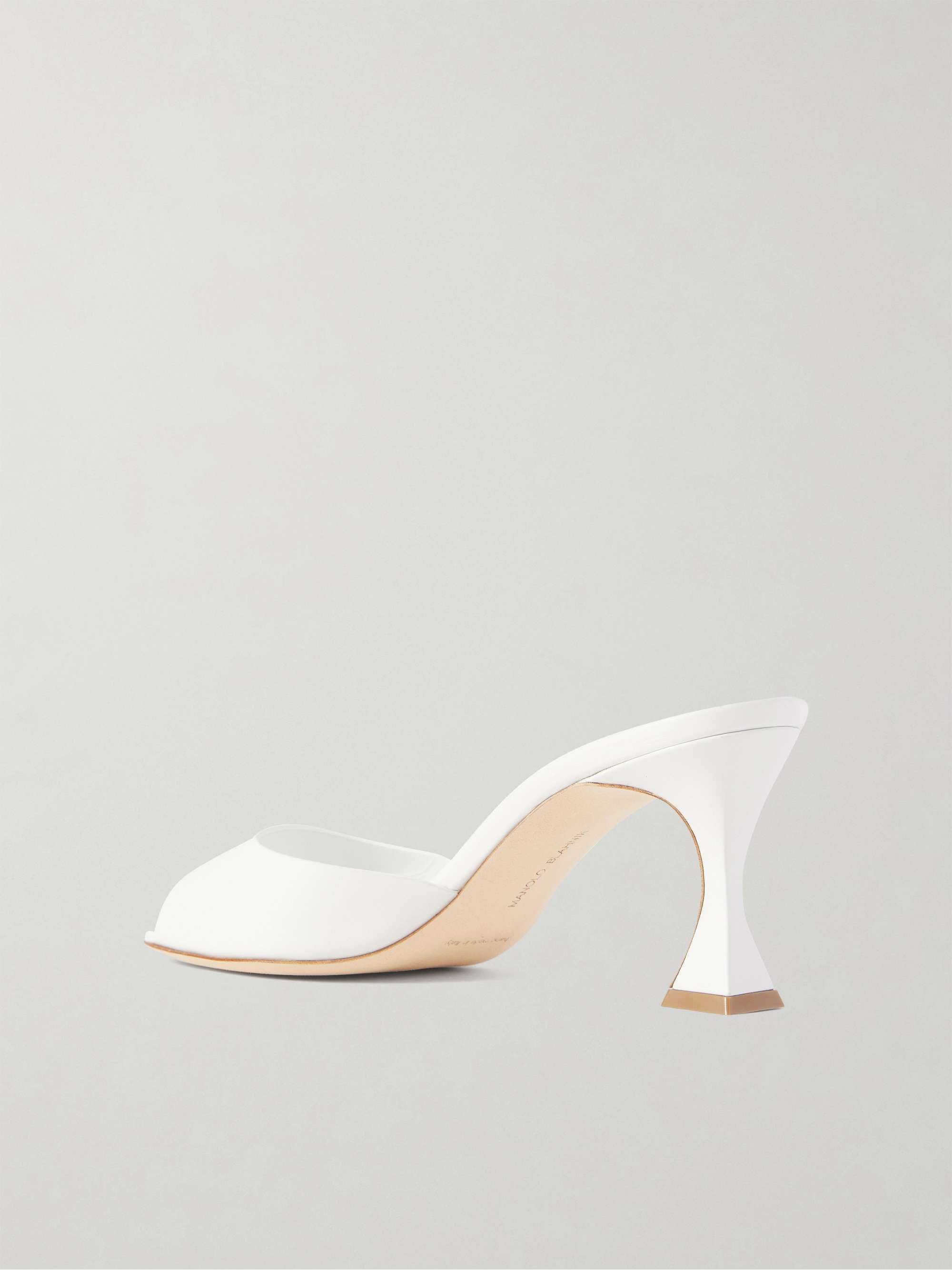 MANOLO BLAHNIK Jadarona 70 leather mules