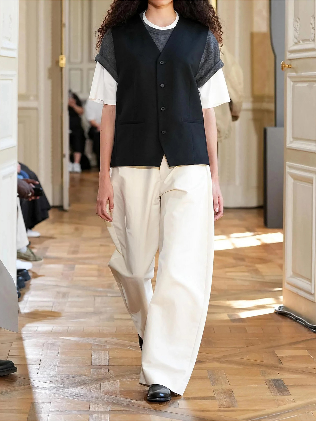 Ribbed Wool T-Shirt