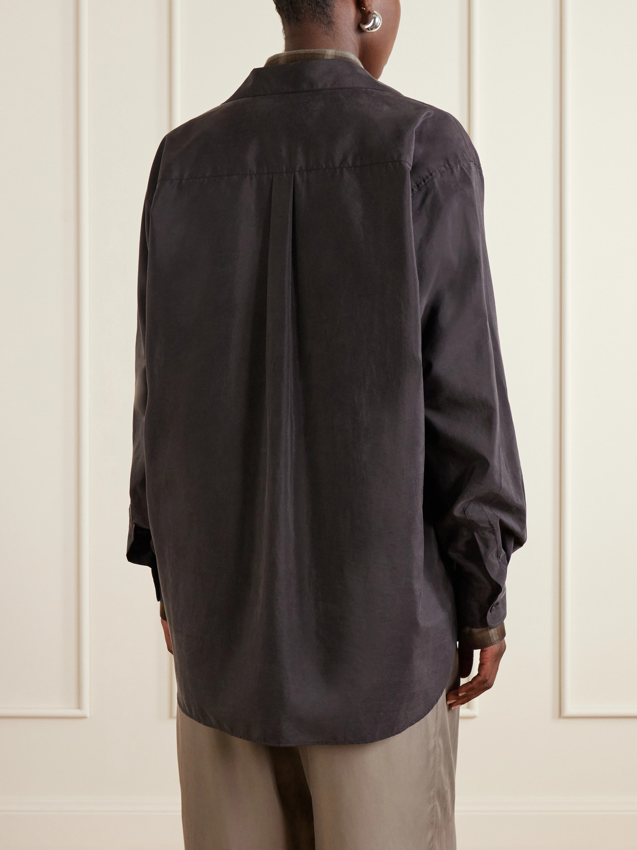 Skipper Silk-Blend Shirt