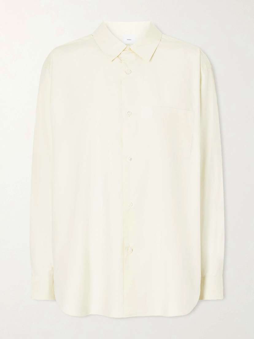 ssstein Suvin Oversized Cotton-poplin Shirt