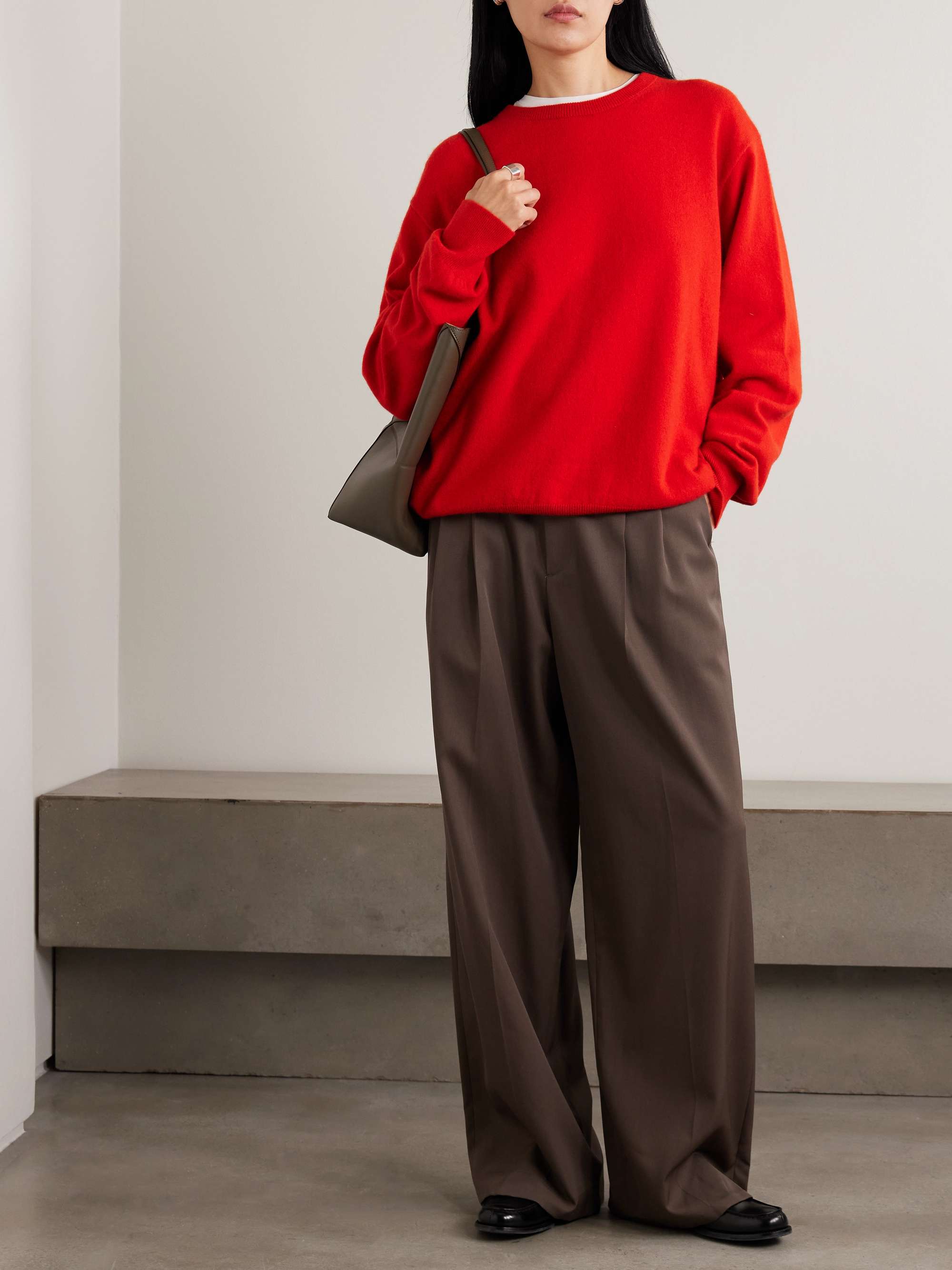 SSSTEIN Brushed-cashmere sweater | NET-A-PORTER