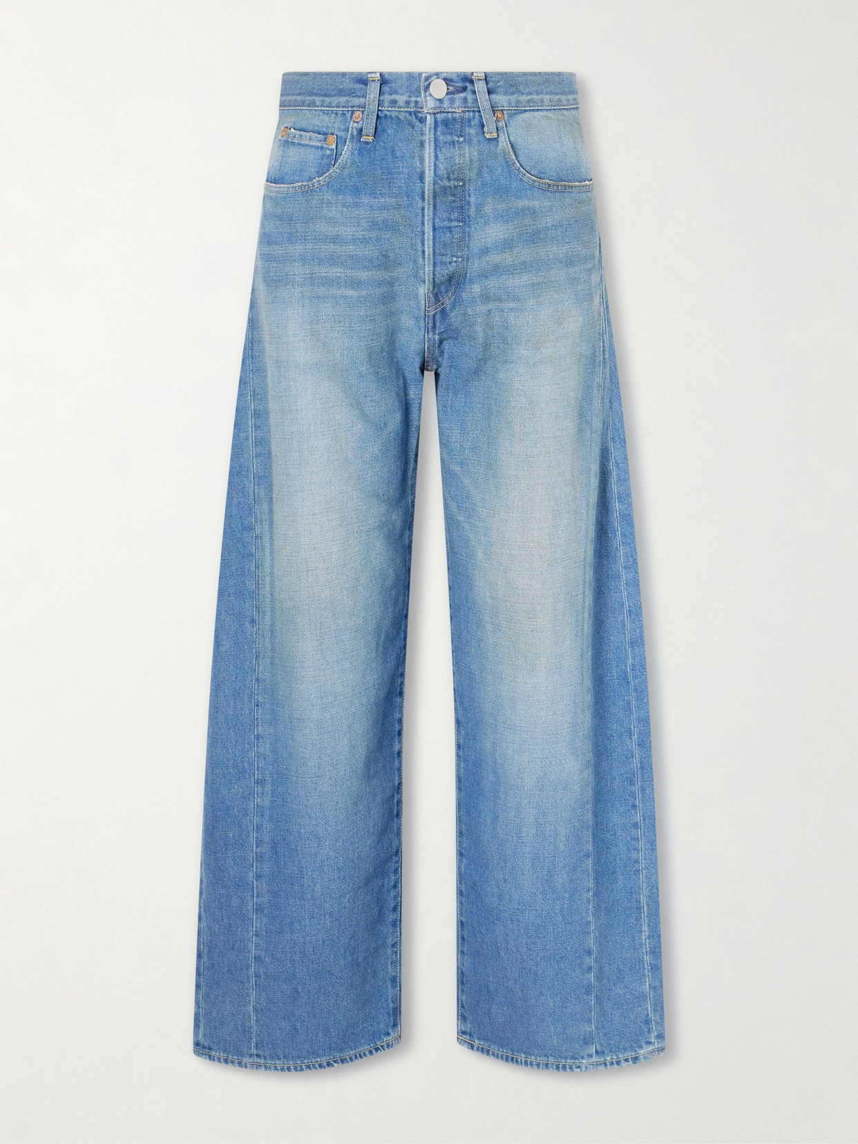 Ssstein Wide Leg-jeans In Blue