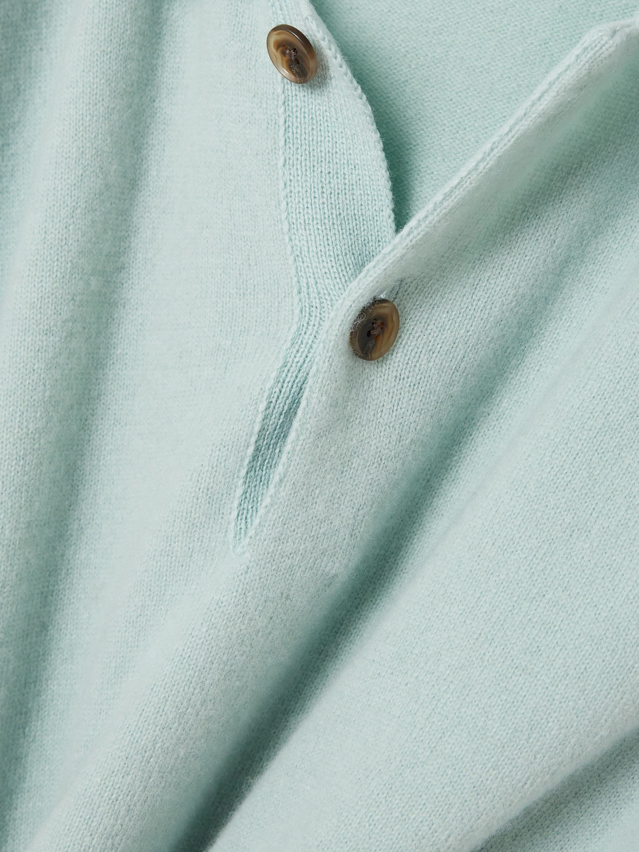 Brushed-Wool Polo