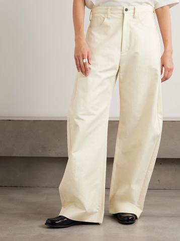 SSSTEIN High-rise wide-leg jeans