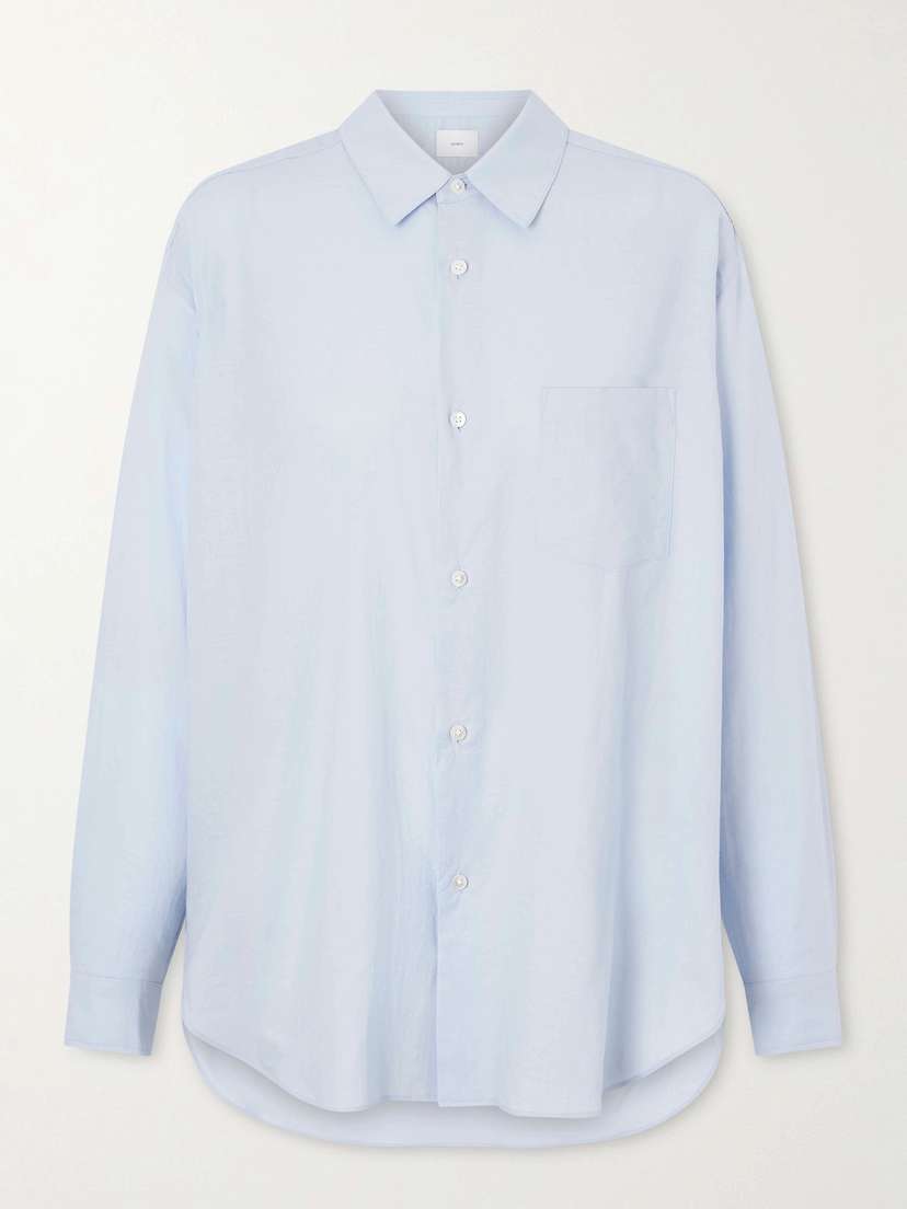 ssstein Suvin Cotton-poplin Shirt