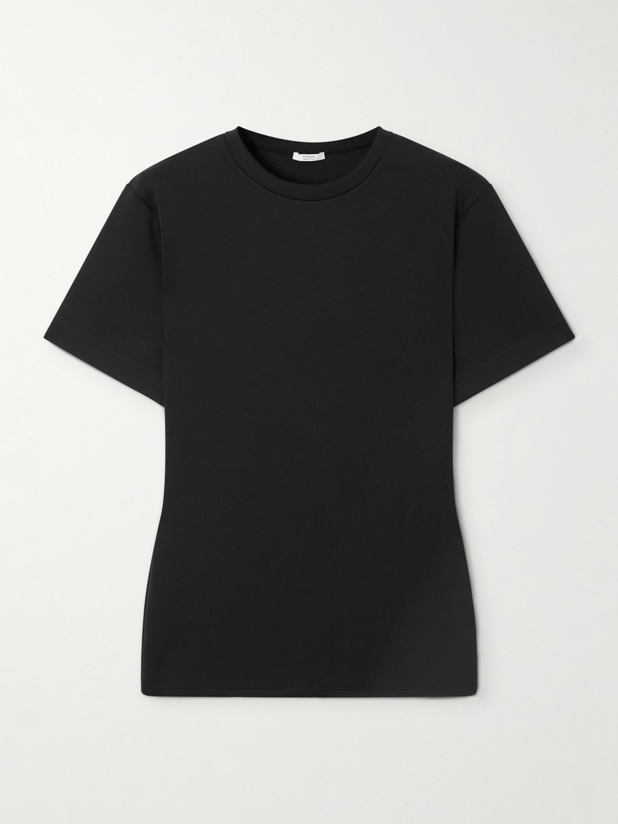 Fforme Romi Scuba T-shirt In Black