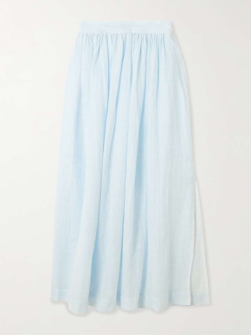 Lemlem Freye Cotton Midi Skirt