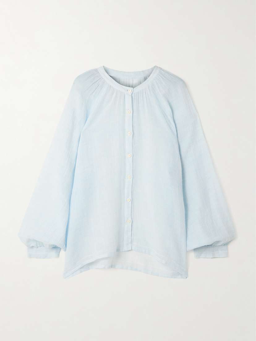 Lemlem Mita Cotton-gauze Blouse