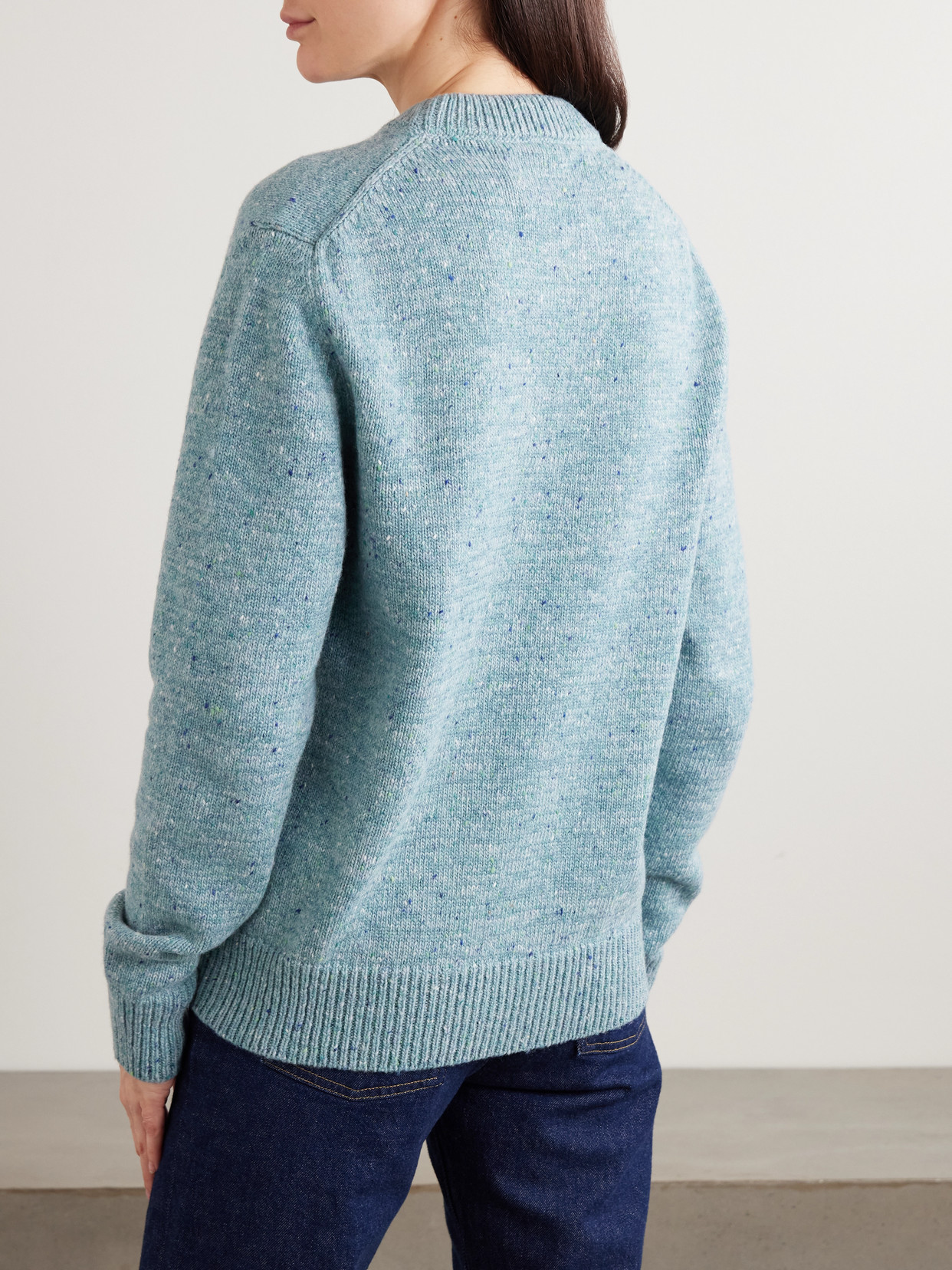 Dorton Donegal Wool And Cashmere-Blend Sweater