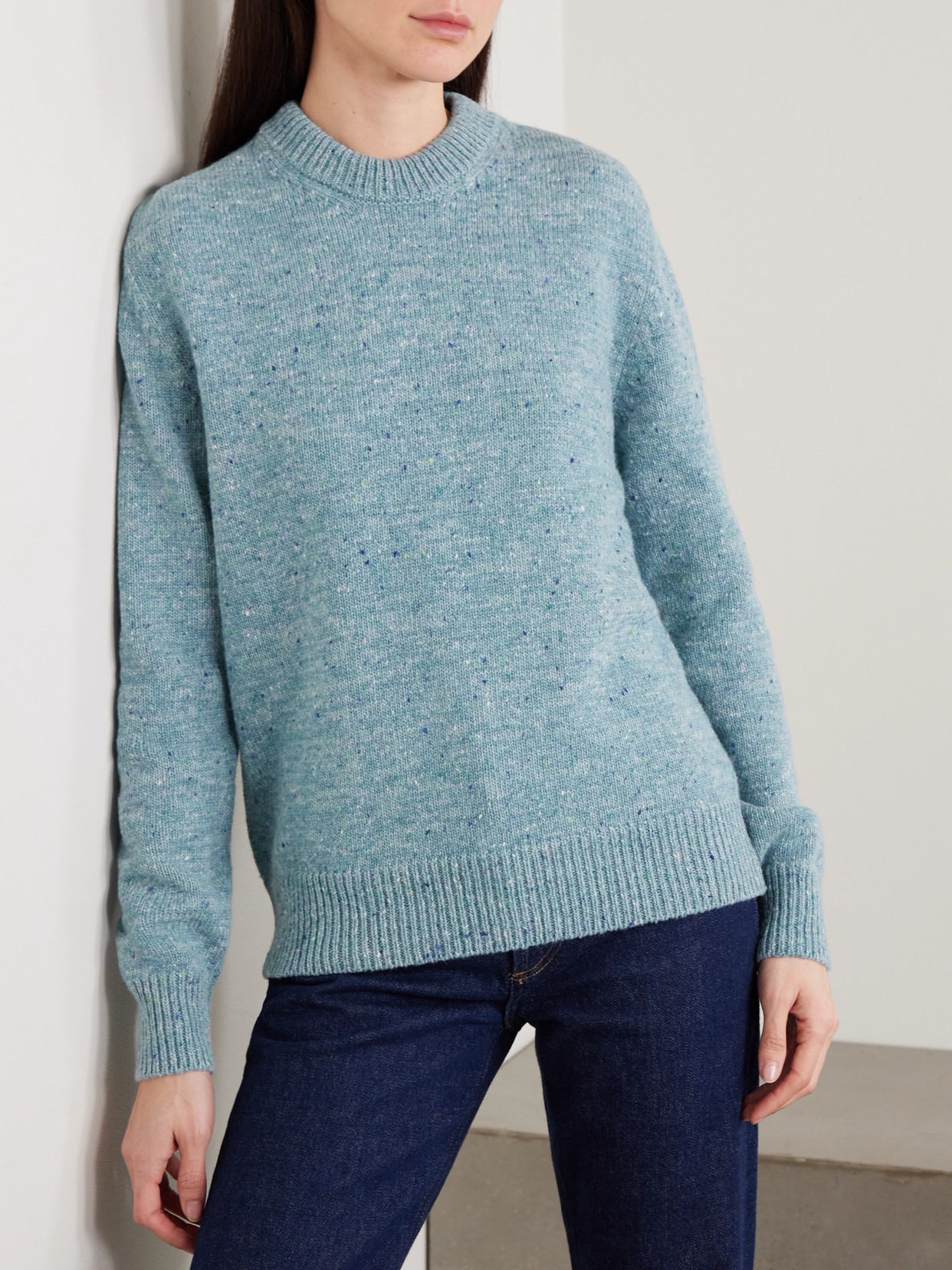 Dorton Donegal Wool And Cashmere-Blend Sweater