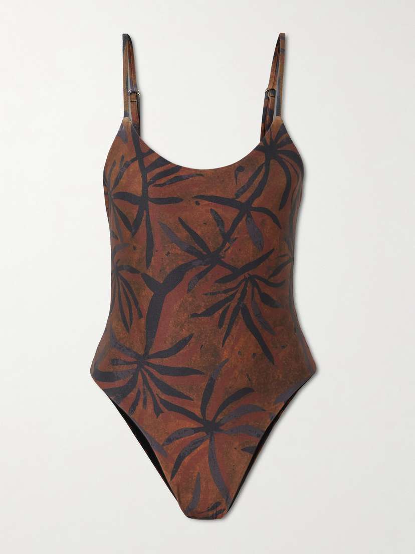 SARA CRISTINA Ocean Printed Swimsuit