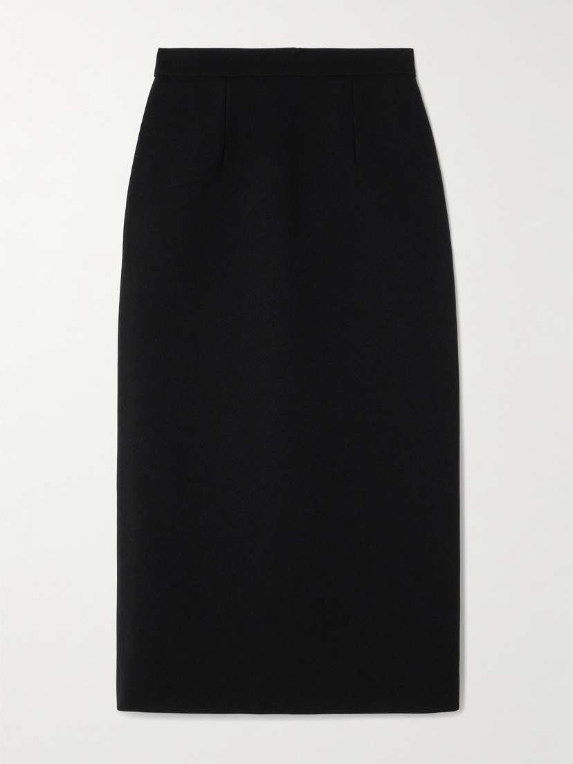 Roksanda Amel Two-tone Crepe Midi Skirt