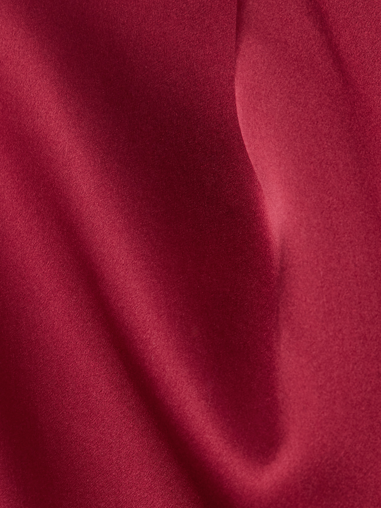 Olivia Von Halle Mimi Silk Satin Kimono Robe In Red