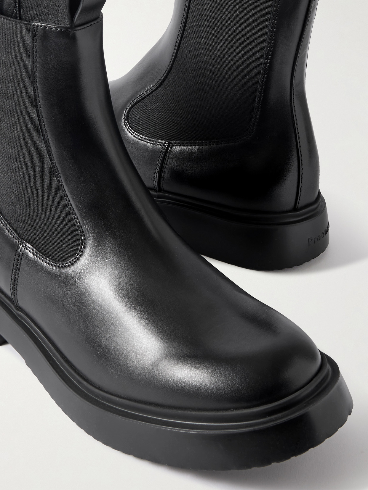 Bank Leather Chelsea Boots