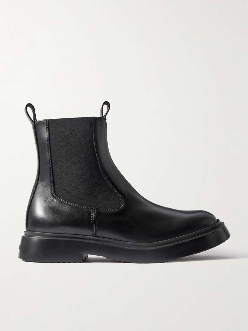 Proenza Schouler Bank Leather Chelsea Boots