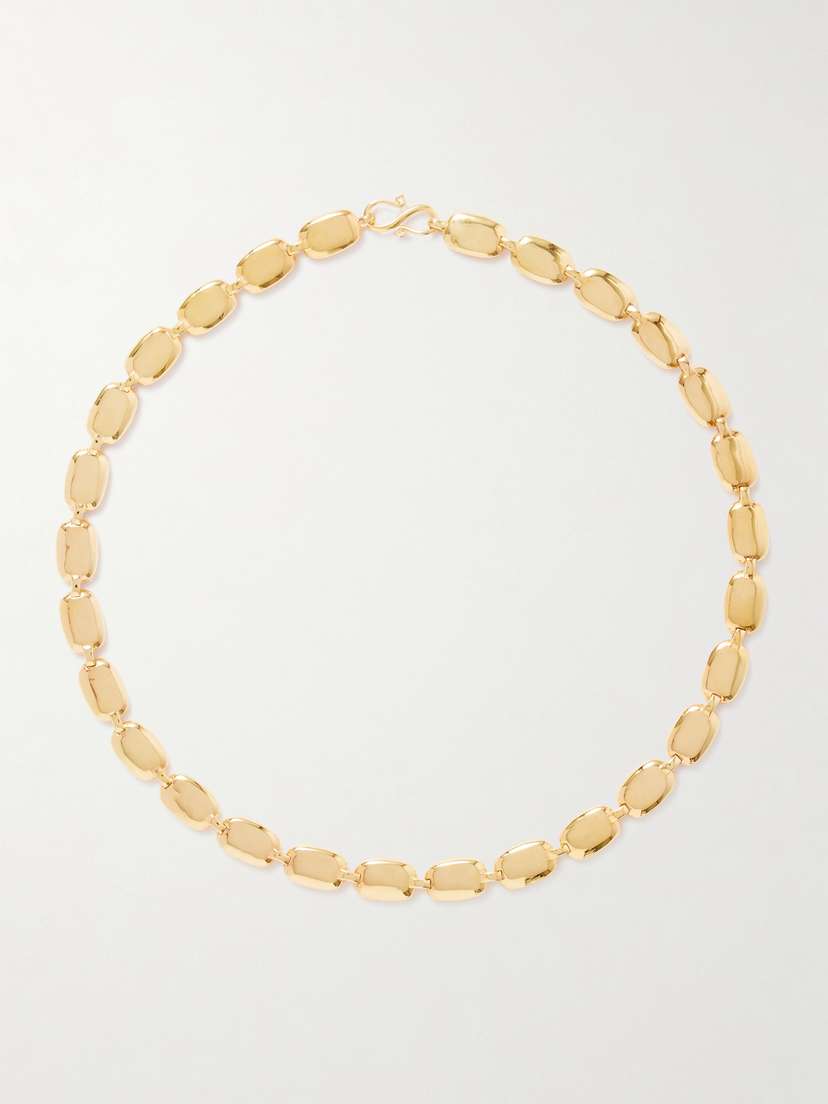 LIÉ STUDIO The Monica Gold-plated Necklace