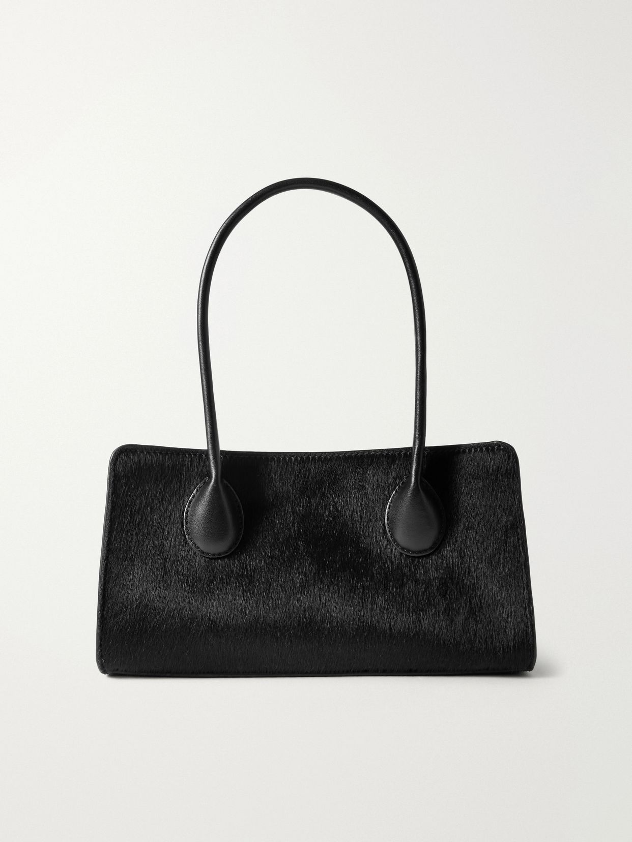 the lou calf hair shoulder bag