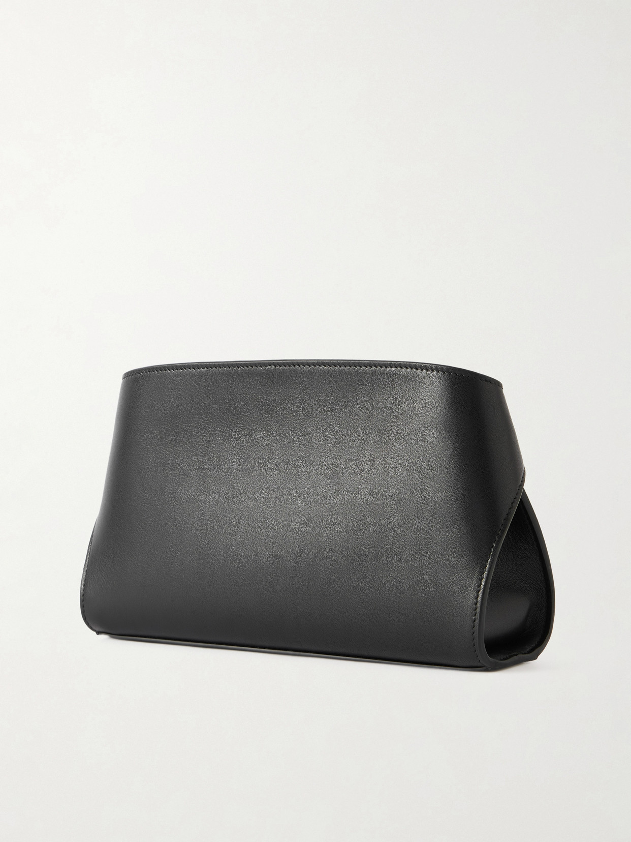 Ferragamo Small Structured Shoulder Bag With Adjustable Strap In Black