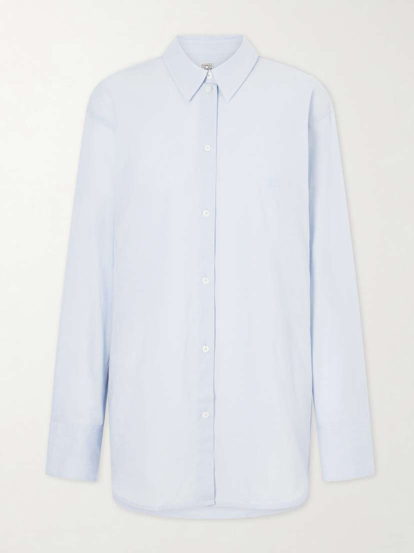 TOTEME Cotton And Linen-blend Shirt