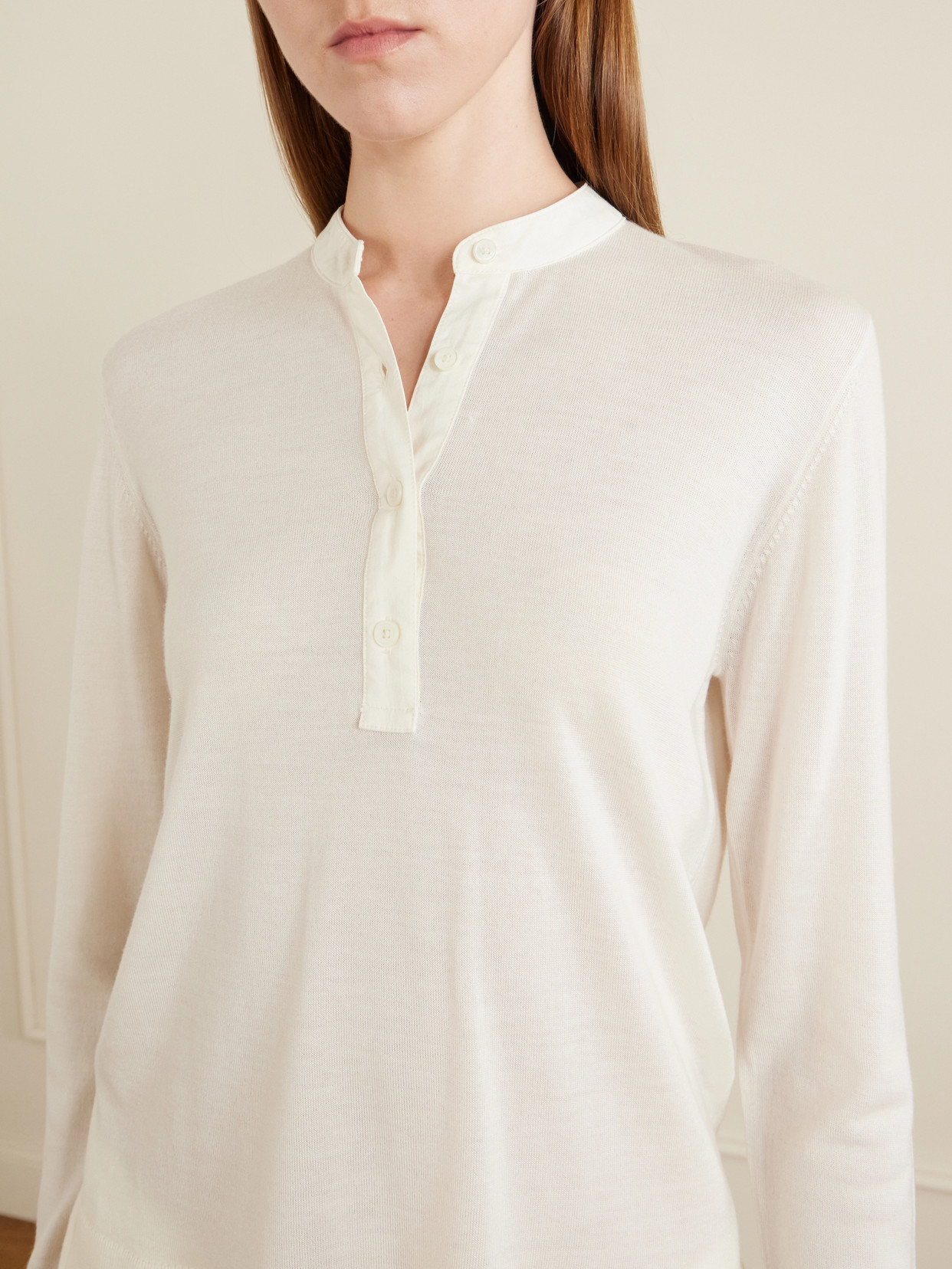 And Silk-Blend Sweater