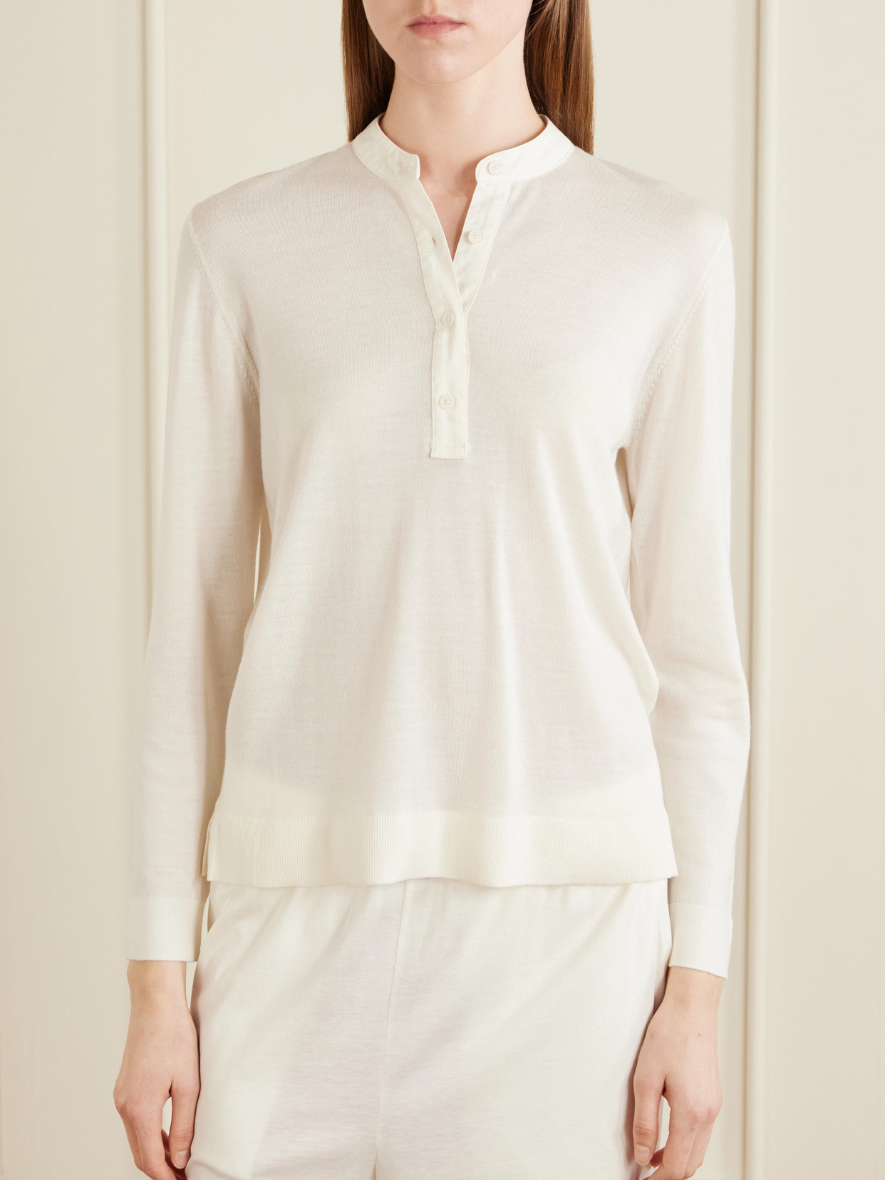 And Silk-Blend Sweater