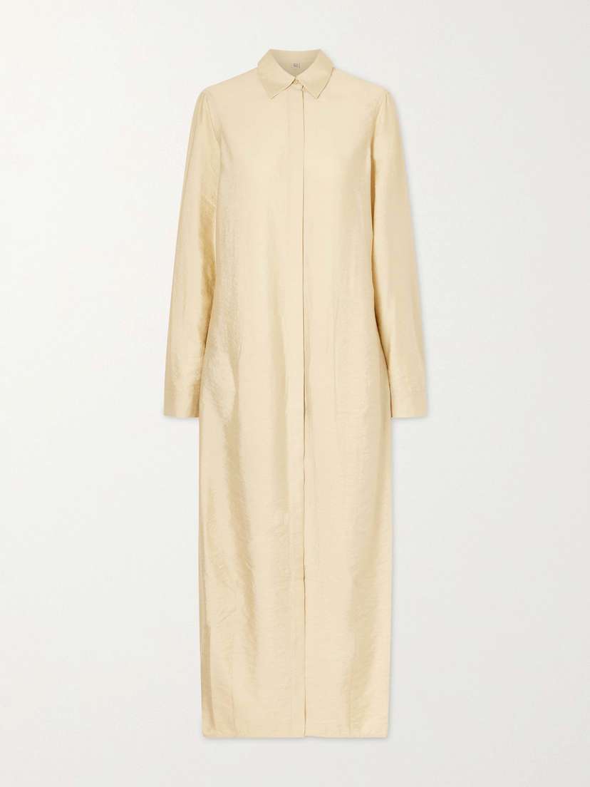 TOTEME Parachute Silk-blend Maxi Dress
