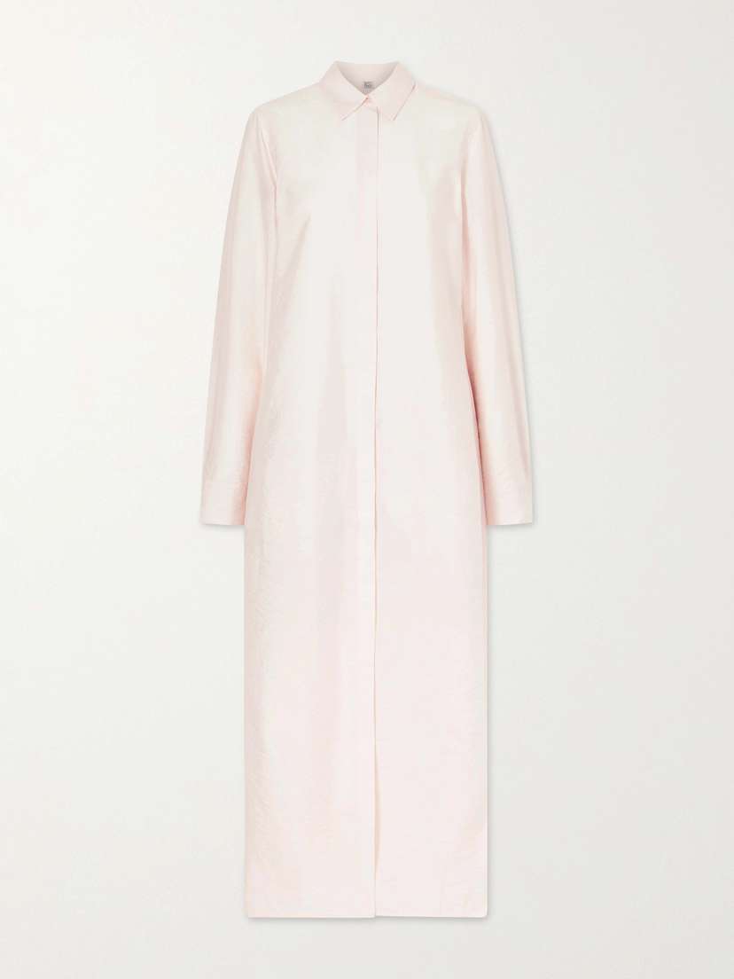 TOTEME Parachute Silk-blend Maxi Dress