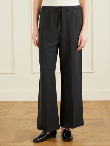 TOTEME Linen wide-leg pants