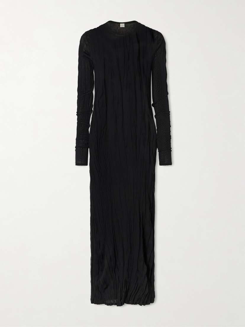 TOTEME Ribbed-knit Maxi Dress