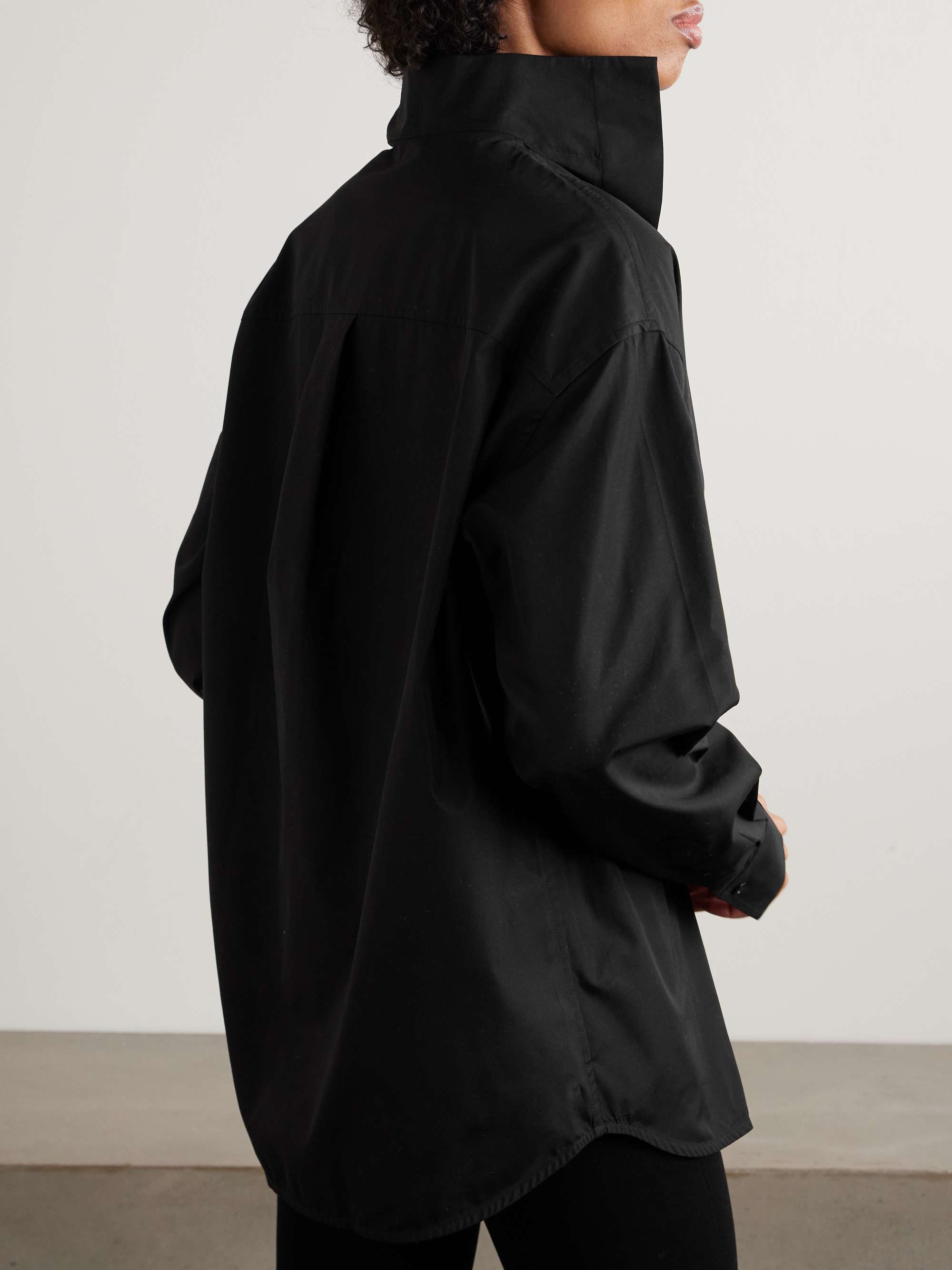 TOTEME Sharp oversized cotton-poplin shirt | NET-A-PORTER