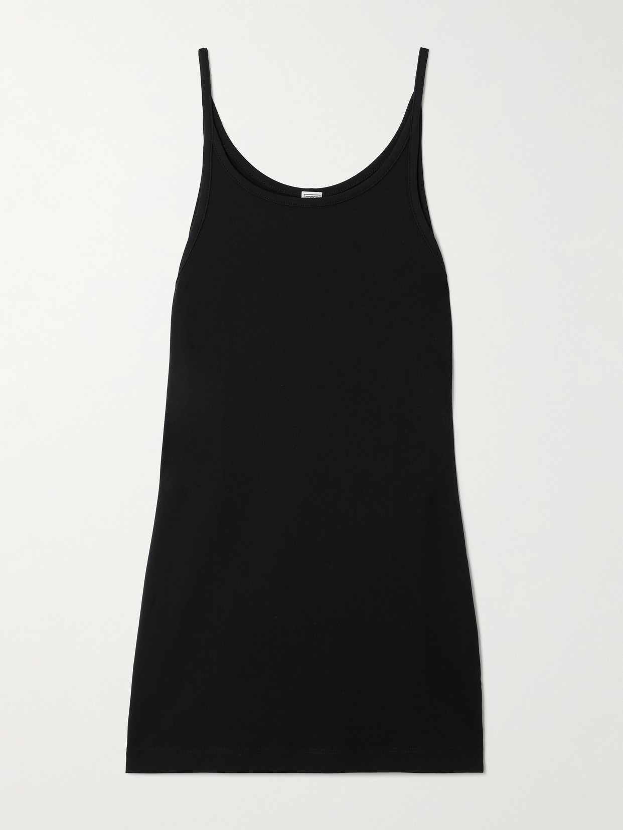 Totême Jersey Tank In Black