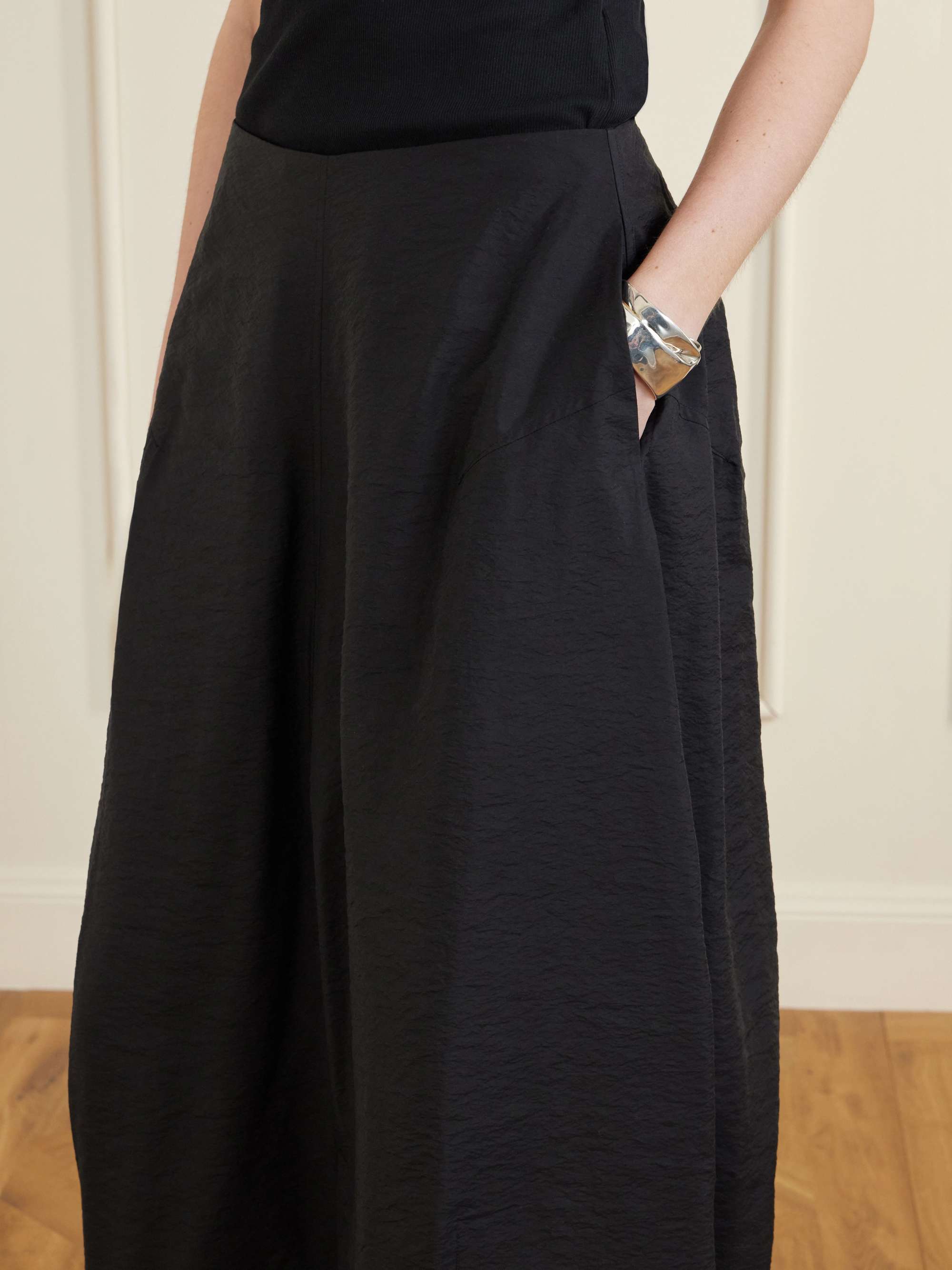 TOTEME Silk-blend maxi skirt | NET-A-PORTER