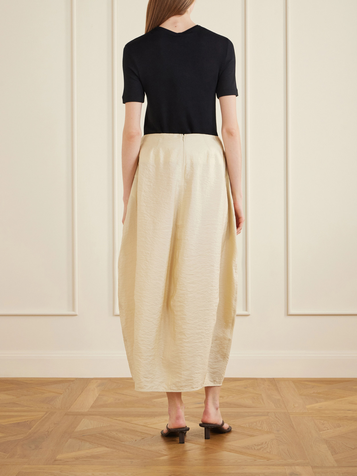 Silk-Blend Maxi