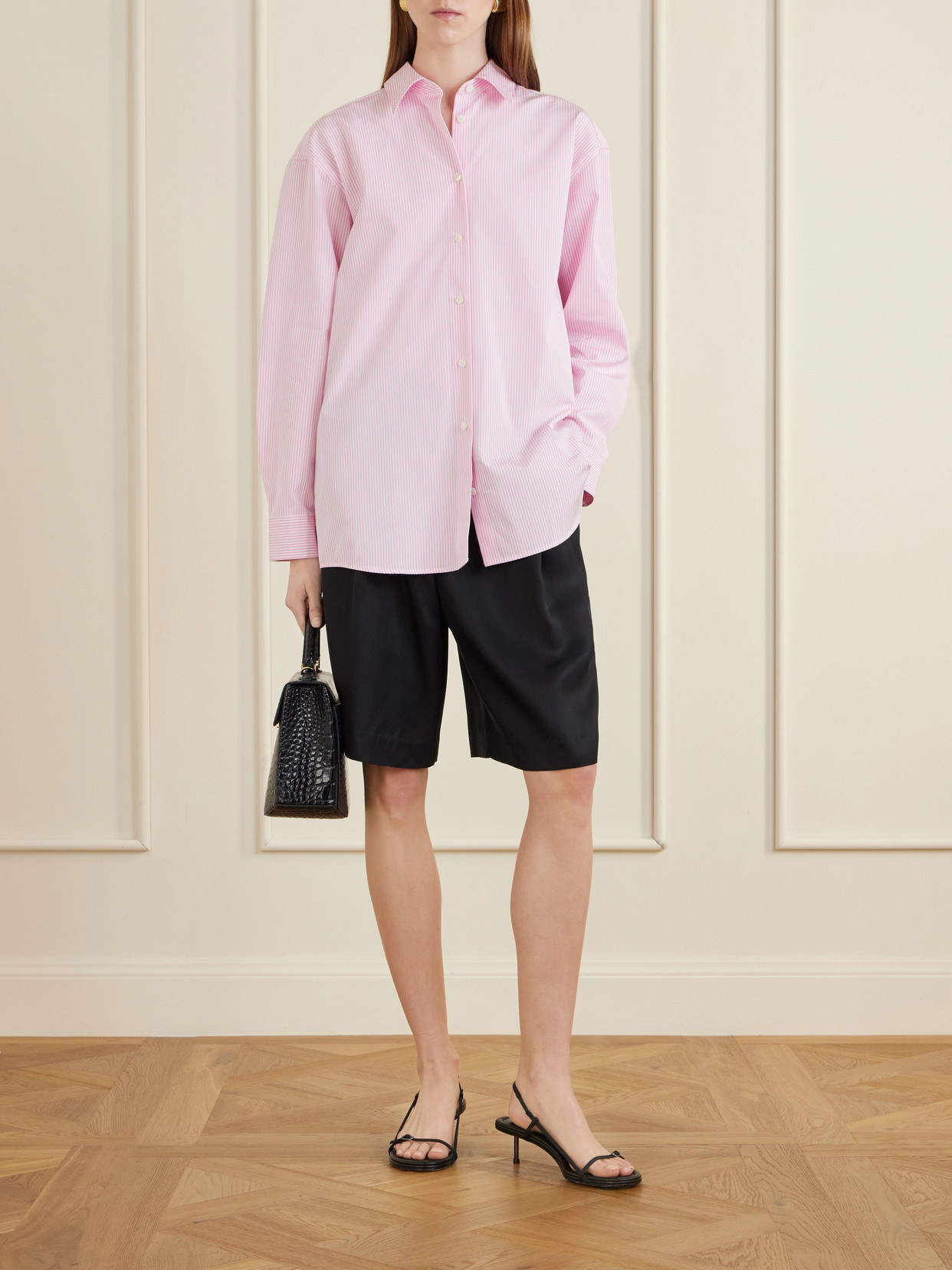 Striped Organic Cotton-Poplin Shirt