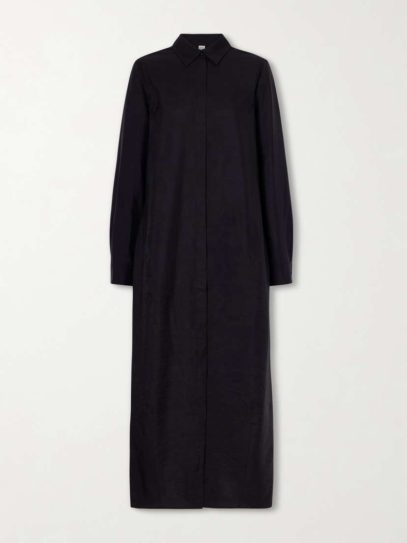 TOTEME Parachute Silk-blend Maxi Dress