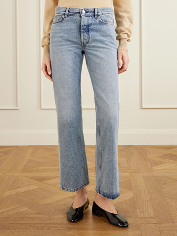 TOTEME Kick organic flared jeans