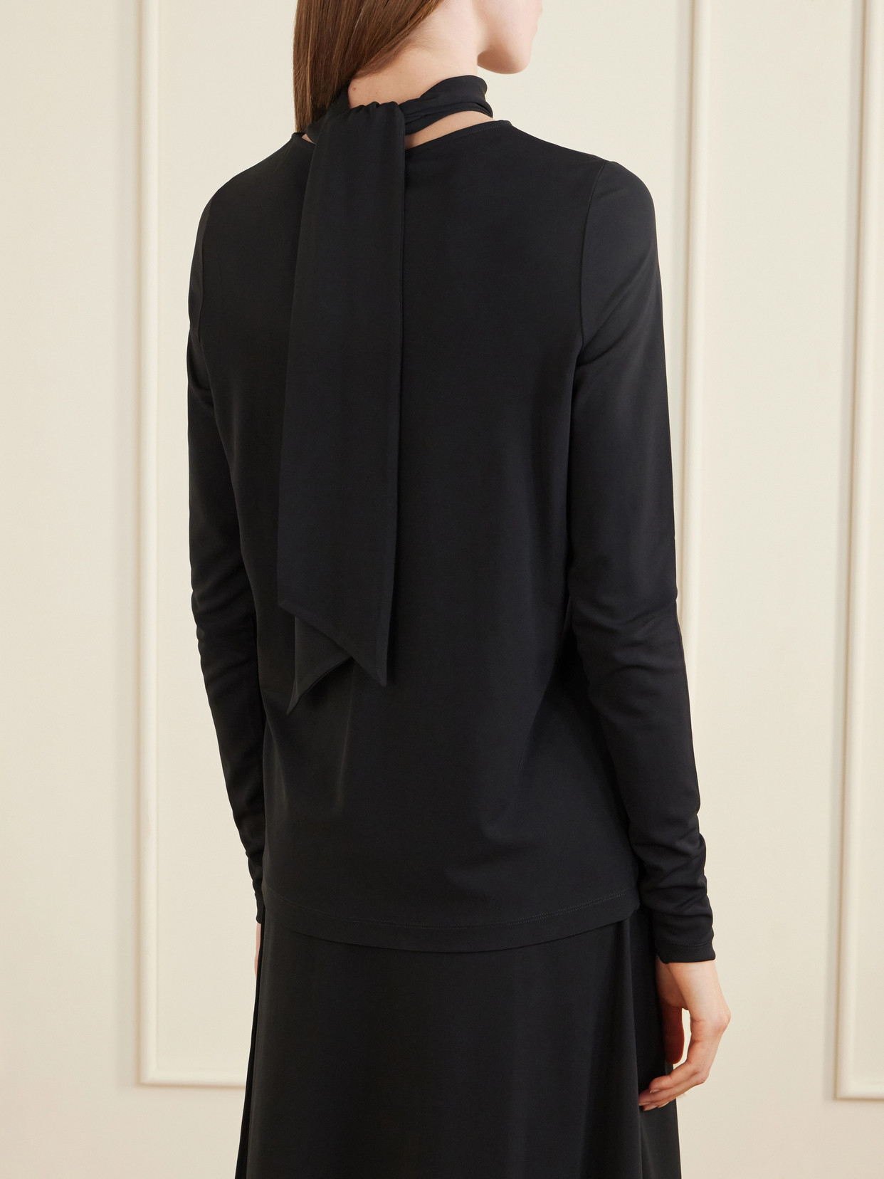 Stretch-Jersey Blouse