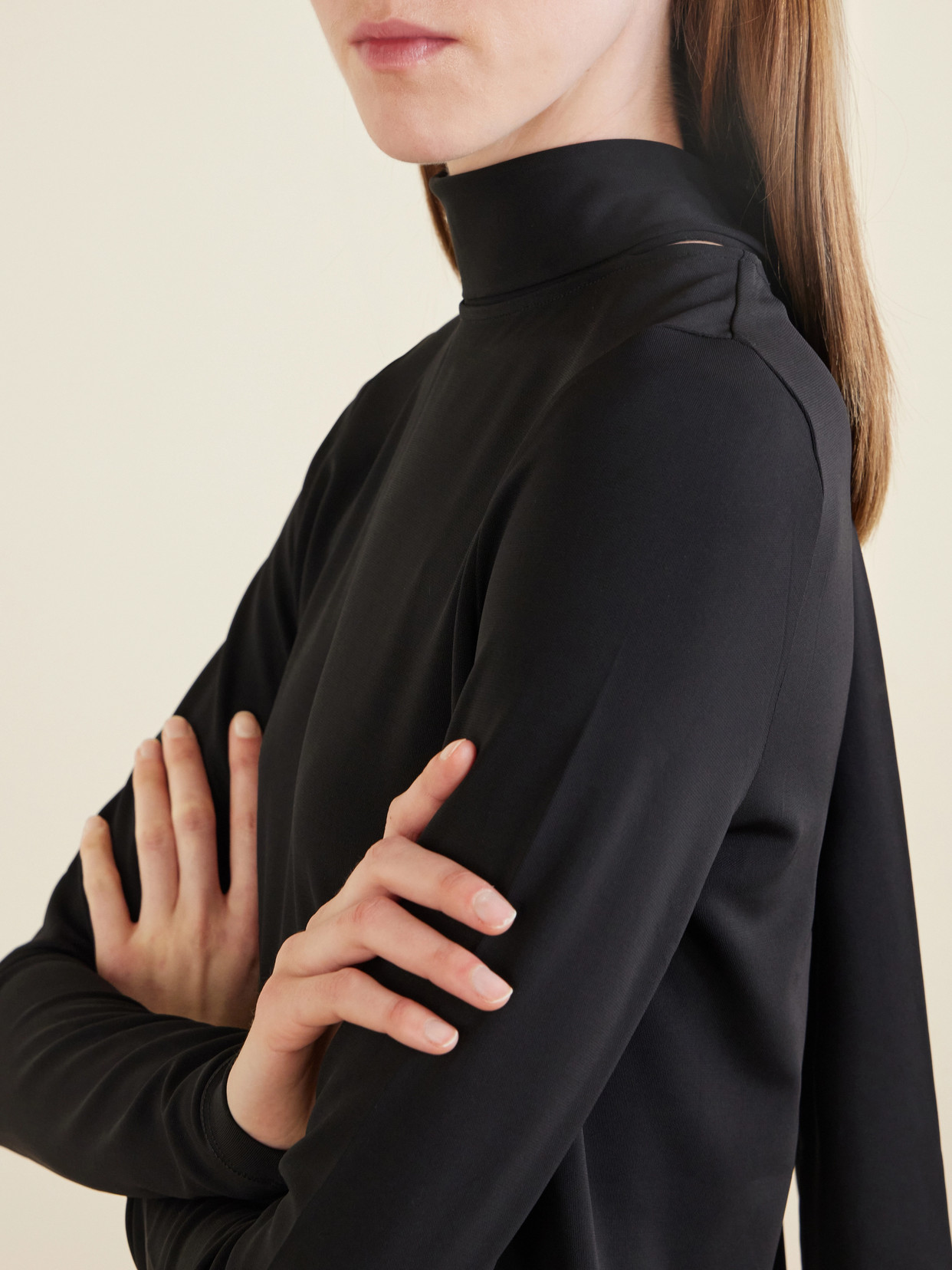 Stretch-Jersey Blouse