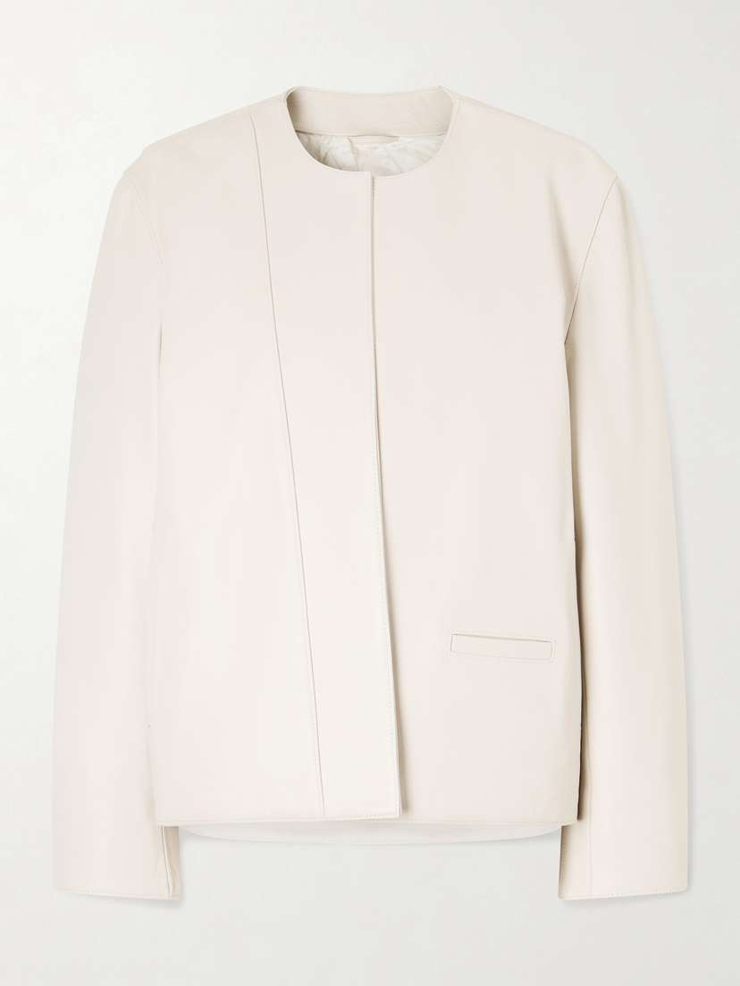 TOTEME Padded Leather Jacket