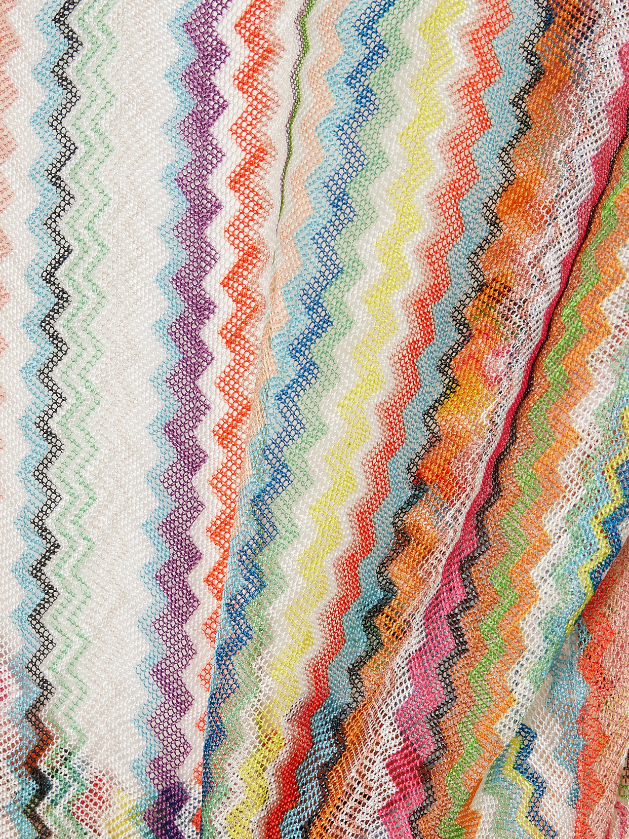 Missoni Mare Metallic-trimmed Striped Crochet-knit Maxi Dress In Multi