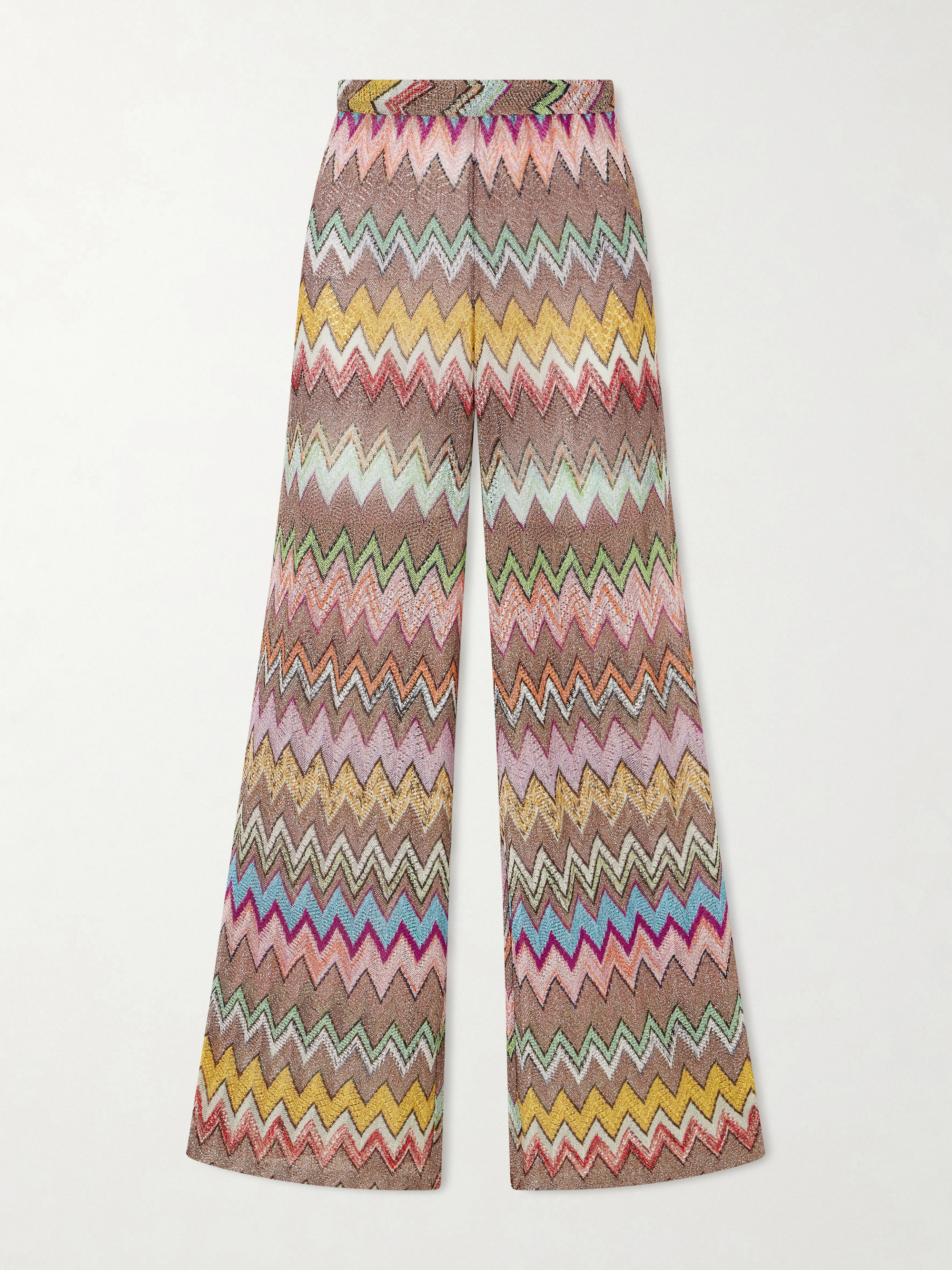 Missoni Crochet-Knit wide-leg pants