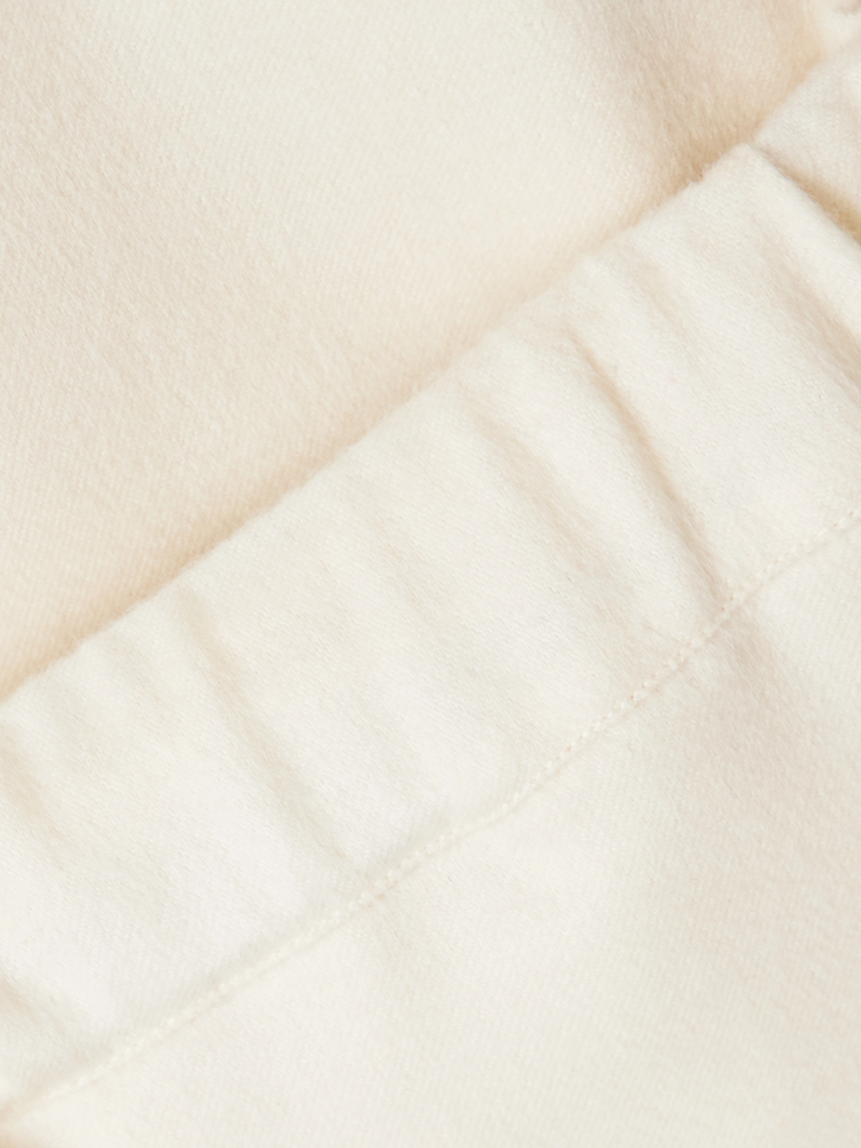 Olivia Von Halle Vanderbilt Cashmere Pajama Set In Neutral