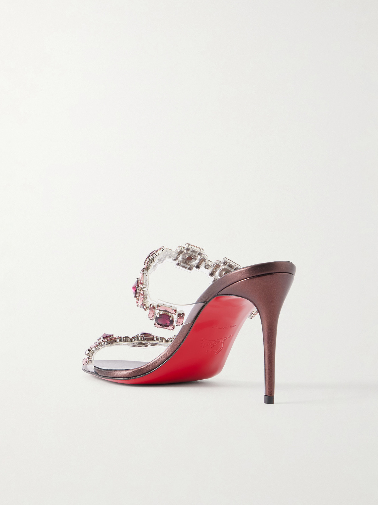 Just Jewel 85 Embellished Pvc And Sandals