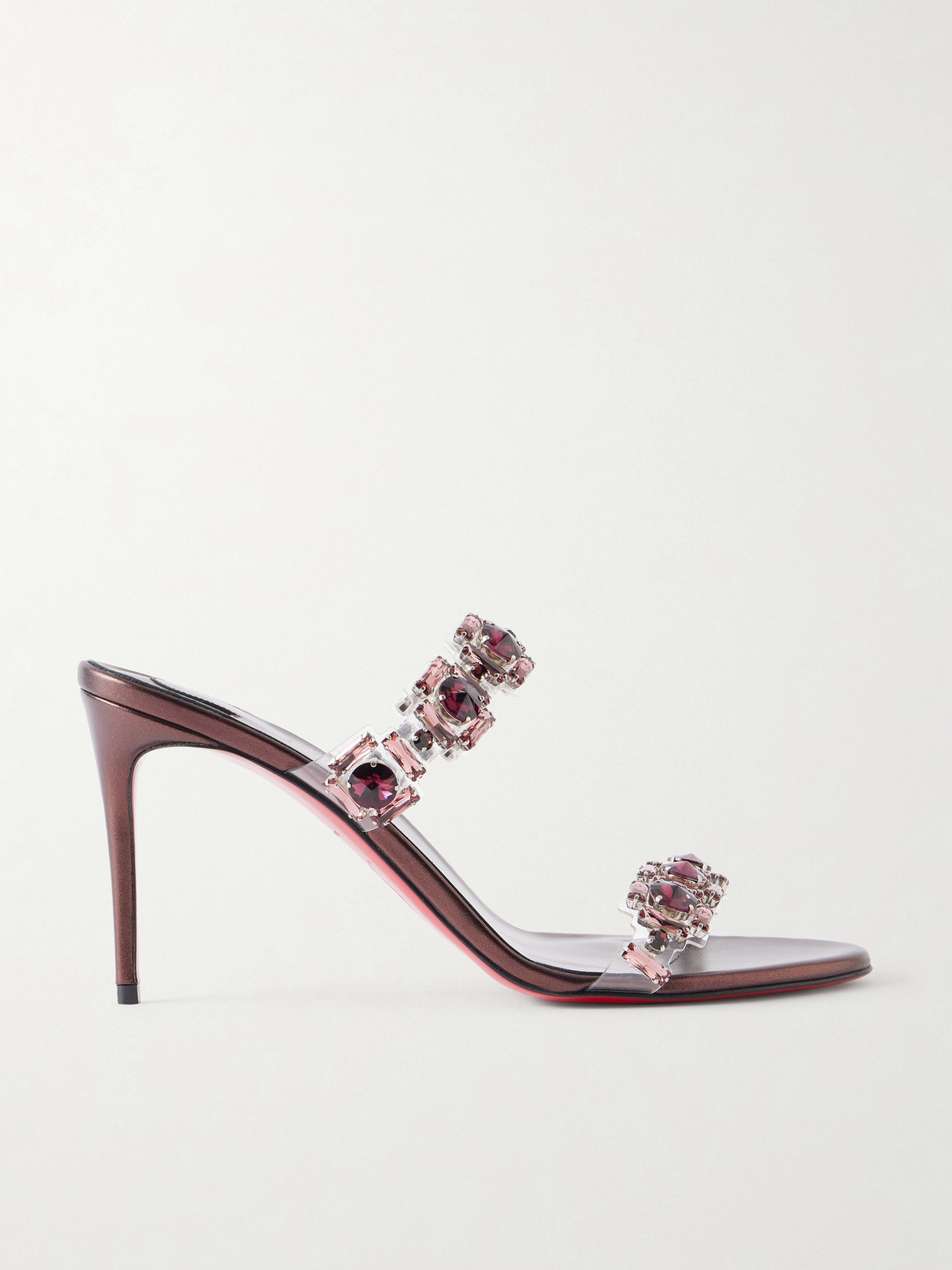 Just Jewel 85 Embellished Pvc And Sandals