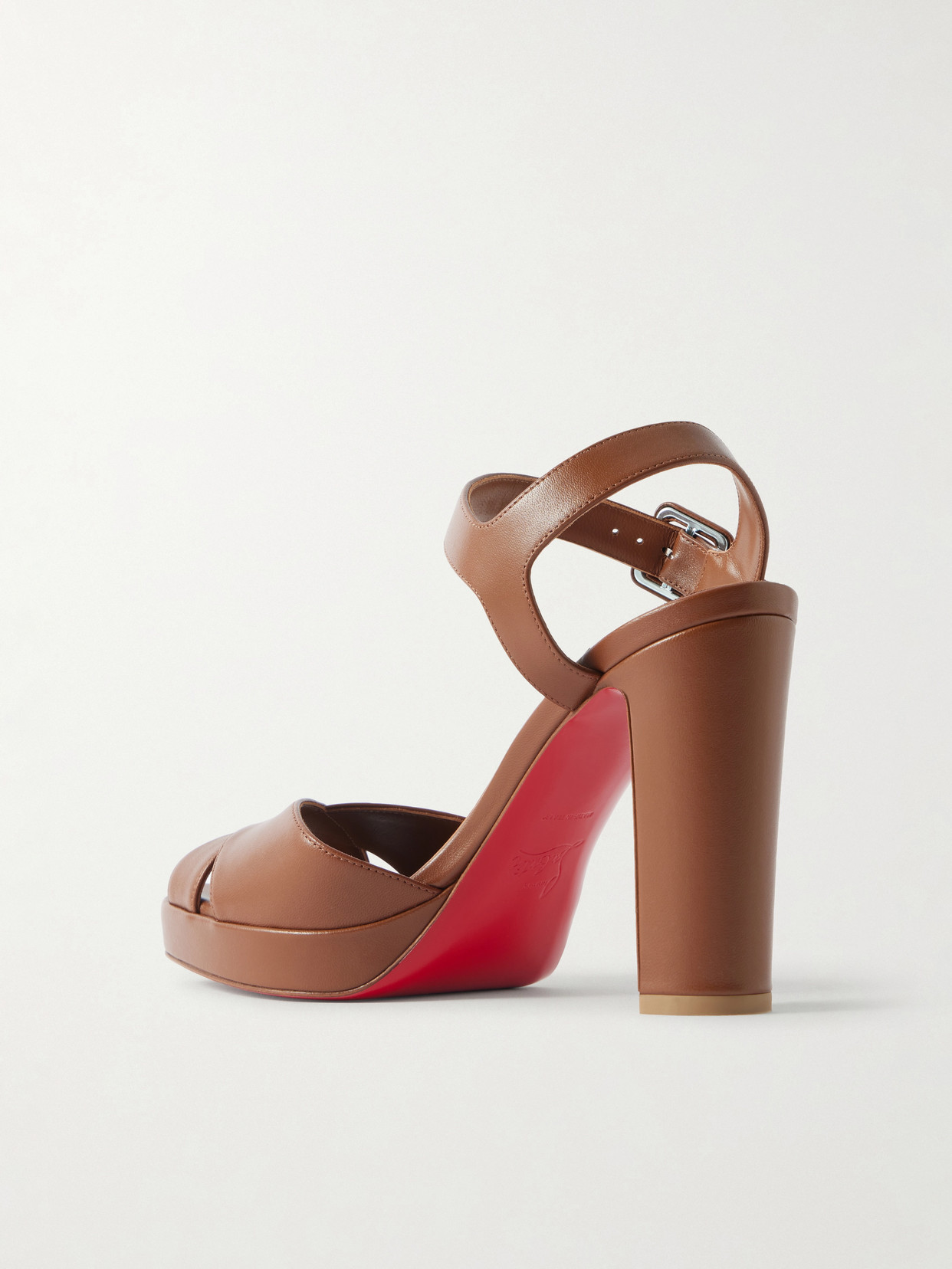 Cora 100 Leather Platform Sandals